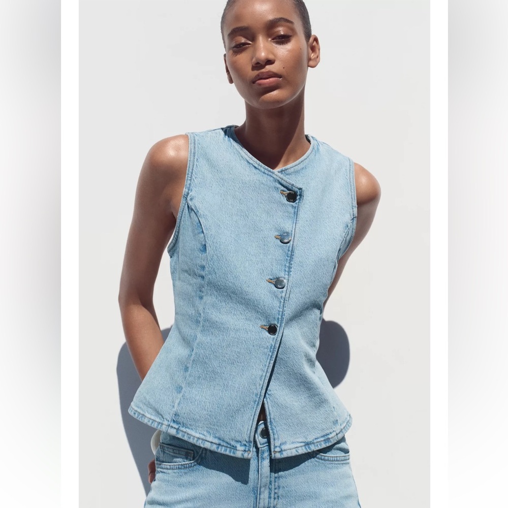 Zara Z1975 DENIM VEST